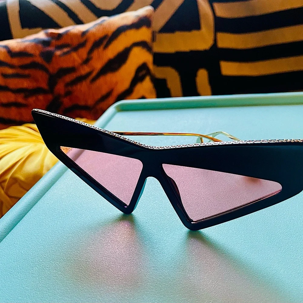 GUCCI Crystal Wing Sunglasses—GG0430S NWT - Picture 7 of 9